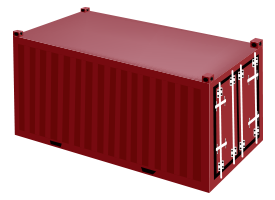 small-red-container